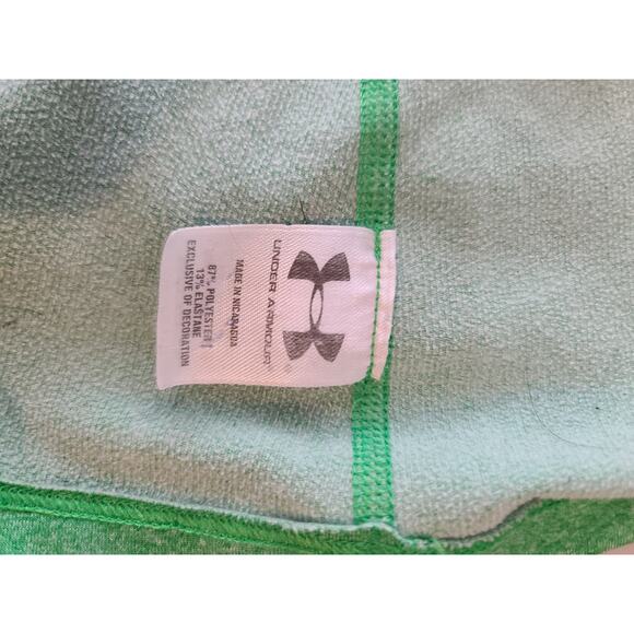 Under Armour bright green cold gear mock neck long sleeve shirt - large - Picture 5 of 7